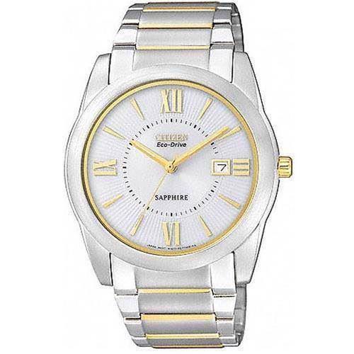 Image of Citizen Elegant mat rustfri stål quartz med Eco-Drive Herre ur, model BM6524-58C